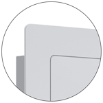 KEES security access panel risk resistant radiused corners KEES security access panel risk resistant radiused corners