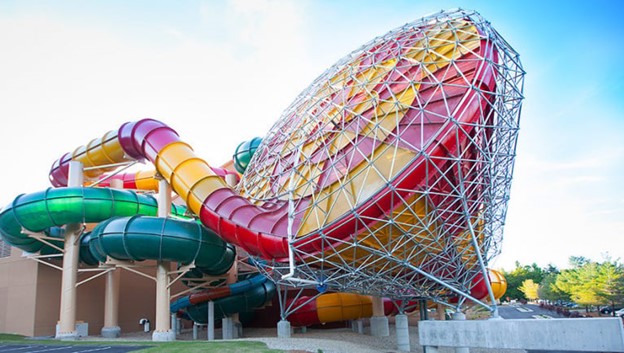 Wisconsin Dells resort with a unit that moves 17,000 CFM of clean, filtered air.