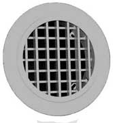 Round Double Deflection Grilles